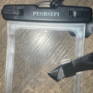 Waterproof Phone Pouch - Black